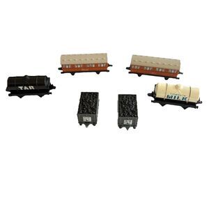 Vintage Thomas & Friends Trains ERTL Annie Clarabel Milk Tender Tar Tanker 87-93